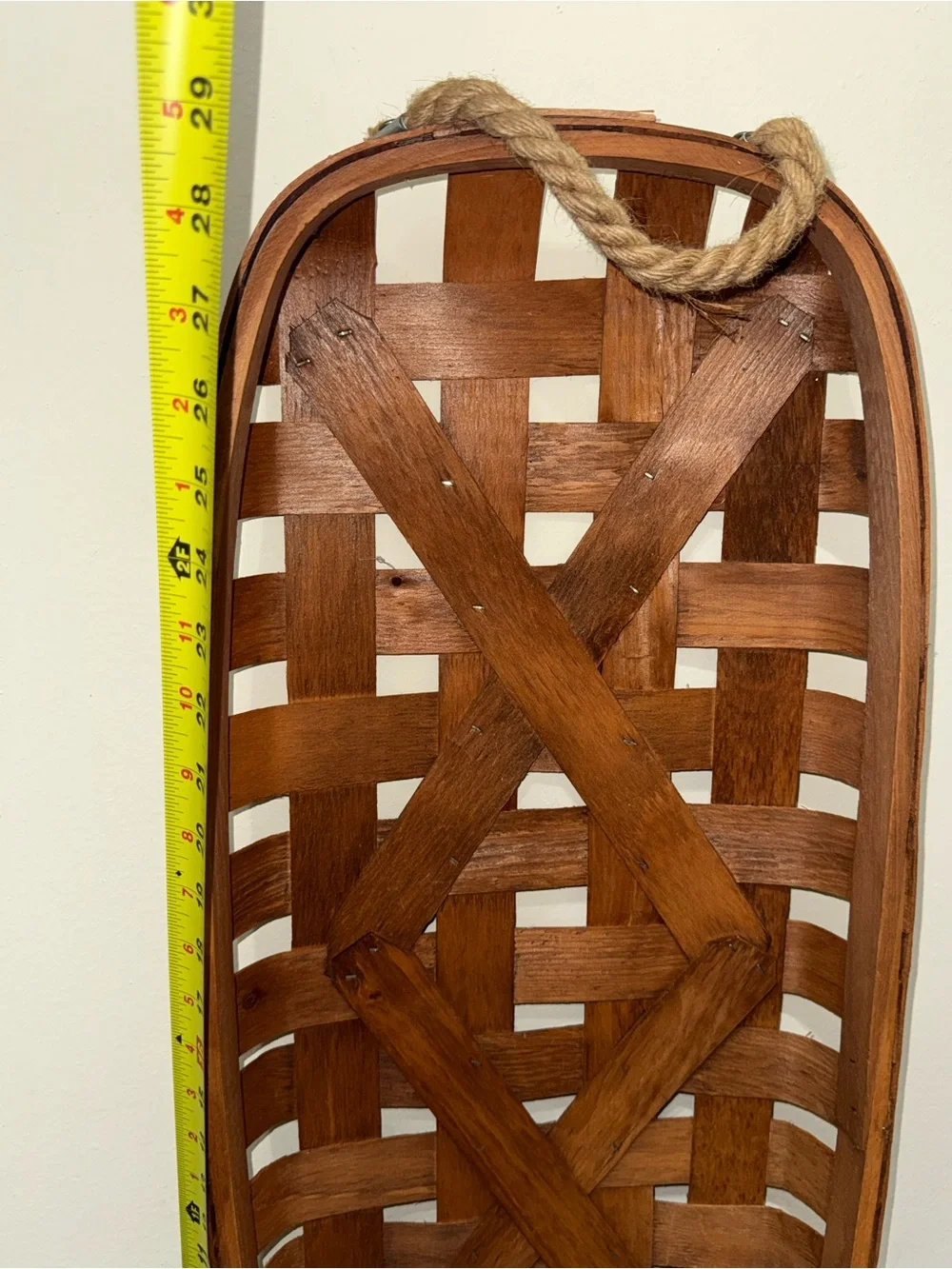 Large rectangle weaved decoration basket